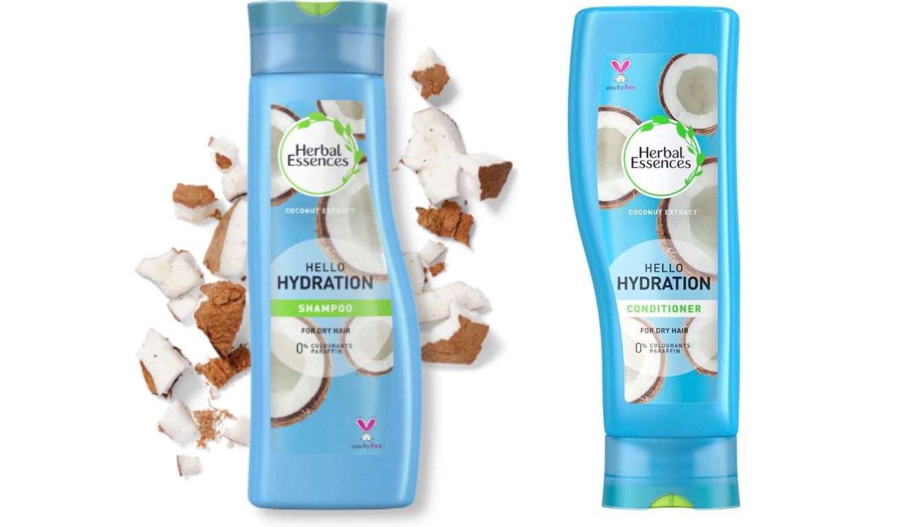 Herbal Essences HELLO HYDRATION Conditioner 275ml Infused With Coconut Extract. Moisturises Dry Damaged Hair - View #4