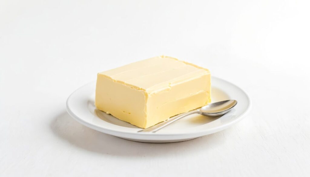 A halved coconut with its white flesh exposed, accompanied by pieces of coconut meat and a glass bowl filled with clear coconut oil, with a wooden spoon resting inside the bowl.