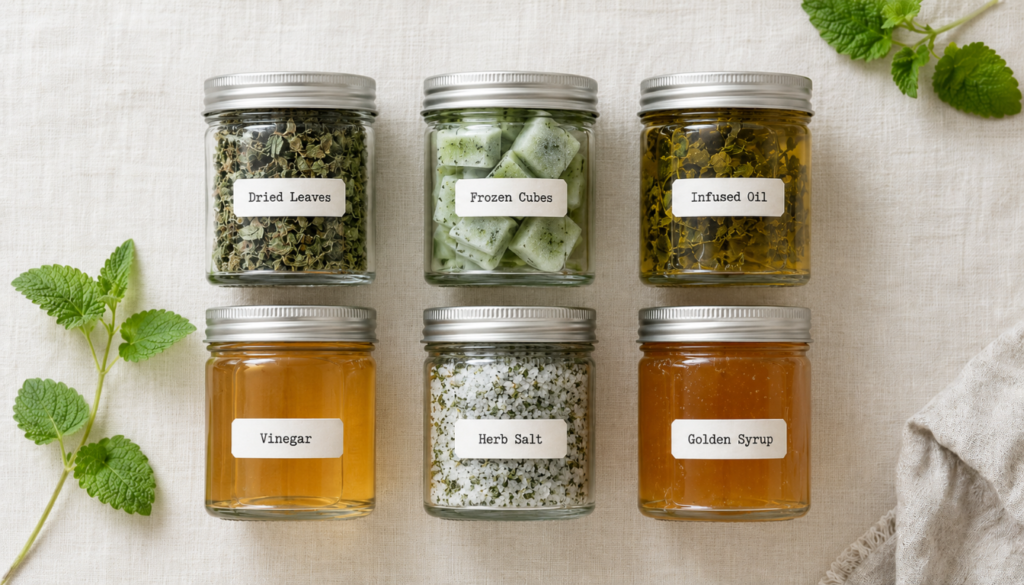 How to Preserve Lemon Balm Simple Methods That Work