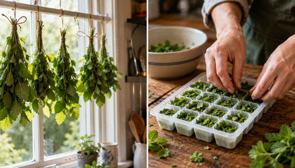 How to Preserve Lemon Balm: Simple Methods That Work