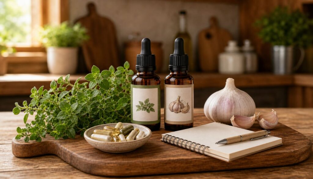 Oregano Oil vs Garlic Oil Which Natural Antimicrobial Wins