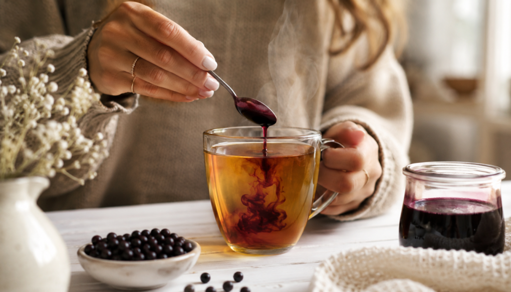 Elderberry Syrup Recipe Natural Cold and Flu Defence