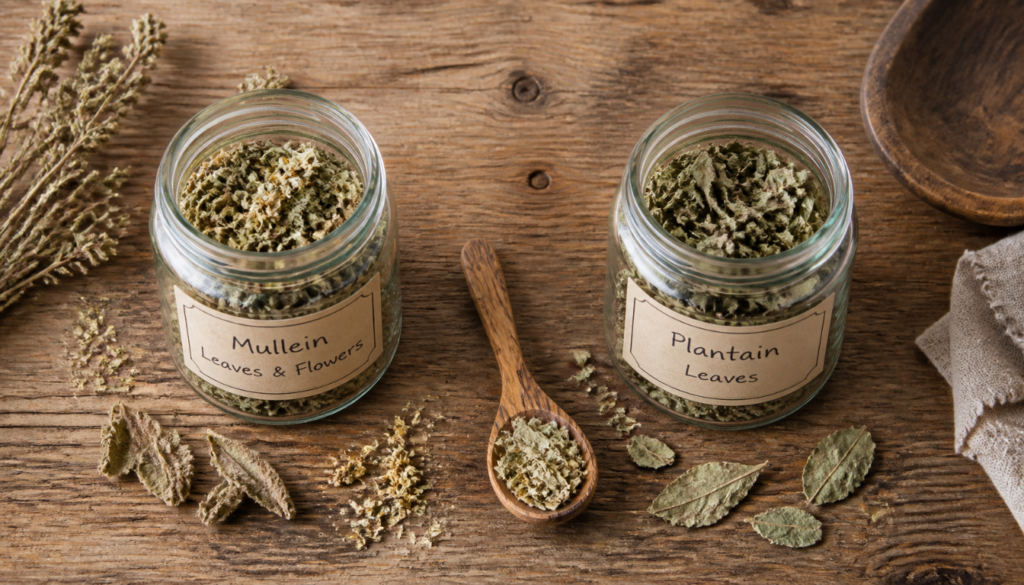Mullein vs Plantain Pick the Best Herb for Lung Health