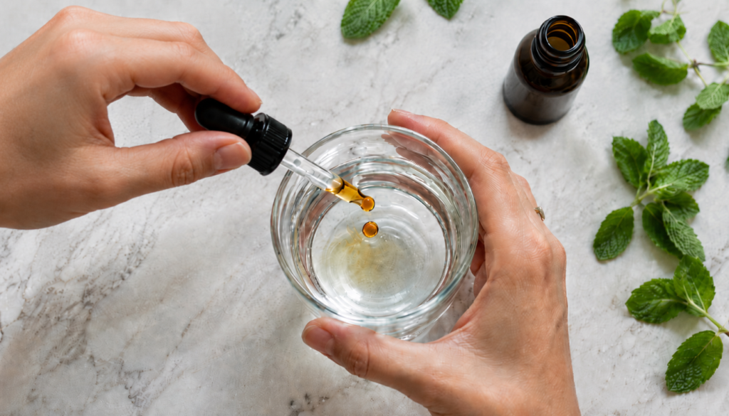 Peppermint Tincture Natural Relief for Headaches
