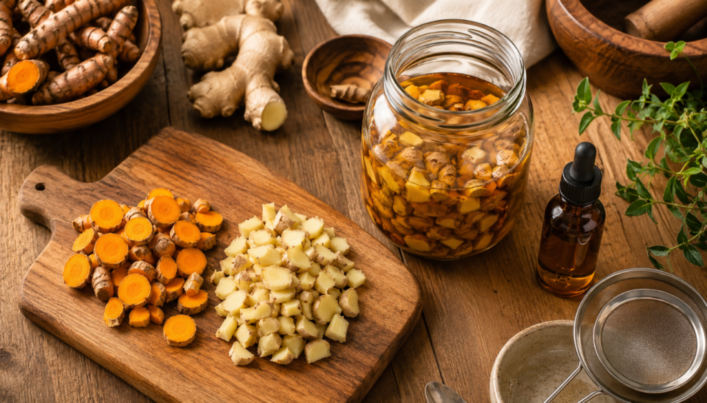 Turmeric Ginger Tincture: Anti-Inflammatory Power in a Drop