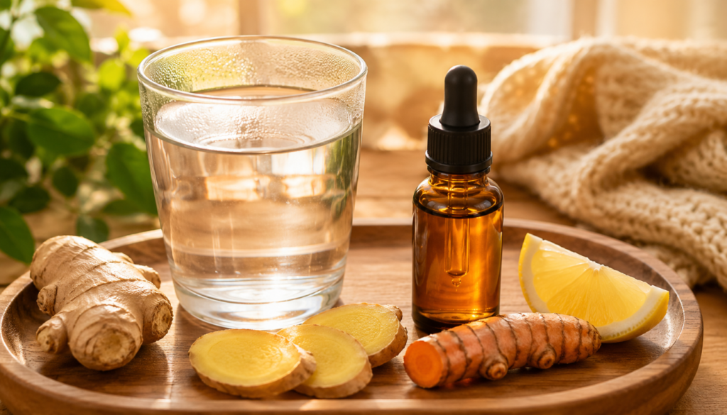 Turmeric Ginger Tincture Anti-Inflammatory Power in a Drop