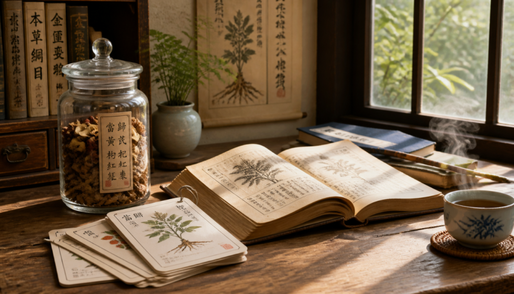 Herb Zoo Cards for Learning Chinese Herbs